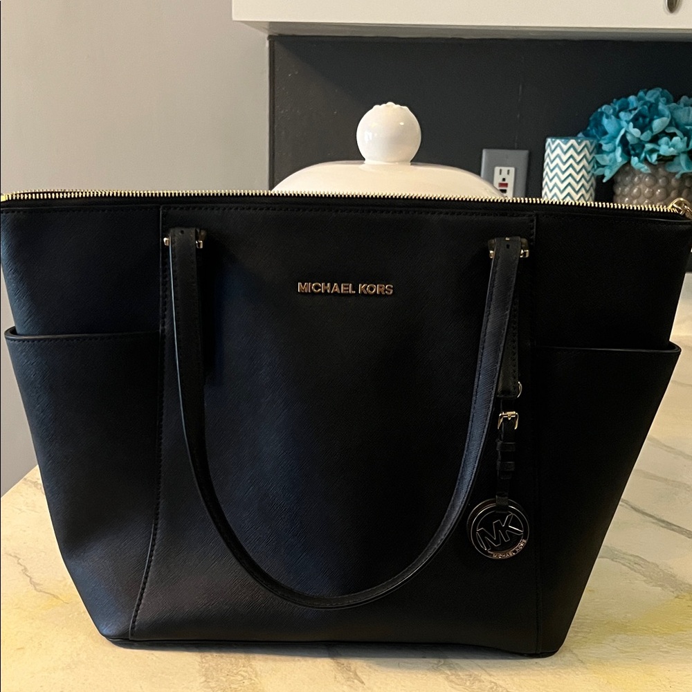 Michael Kors Black Tote Bag